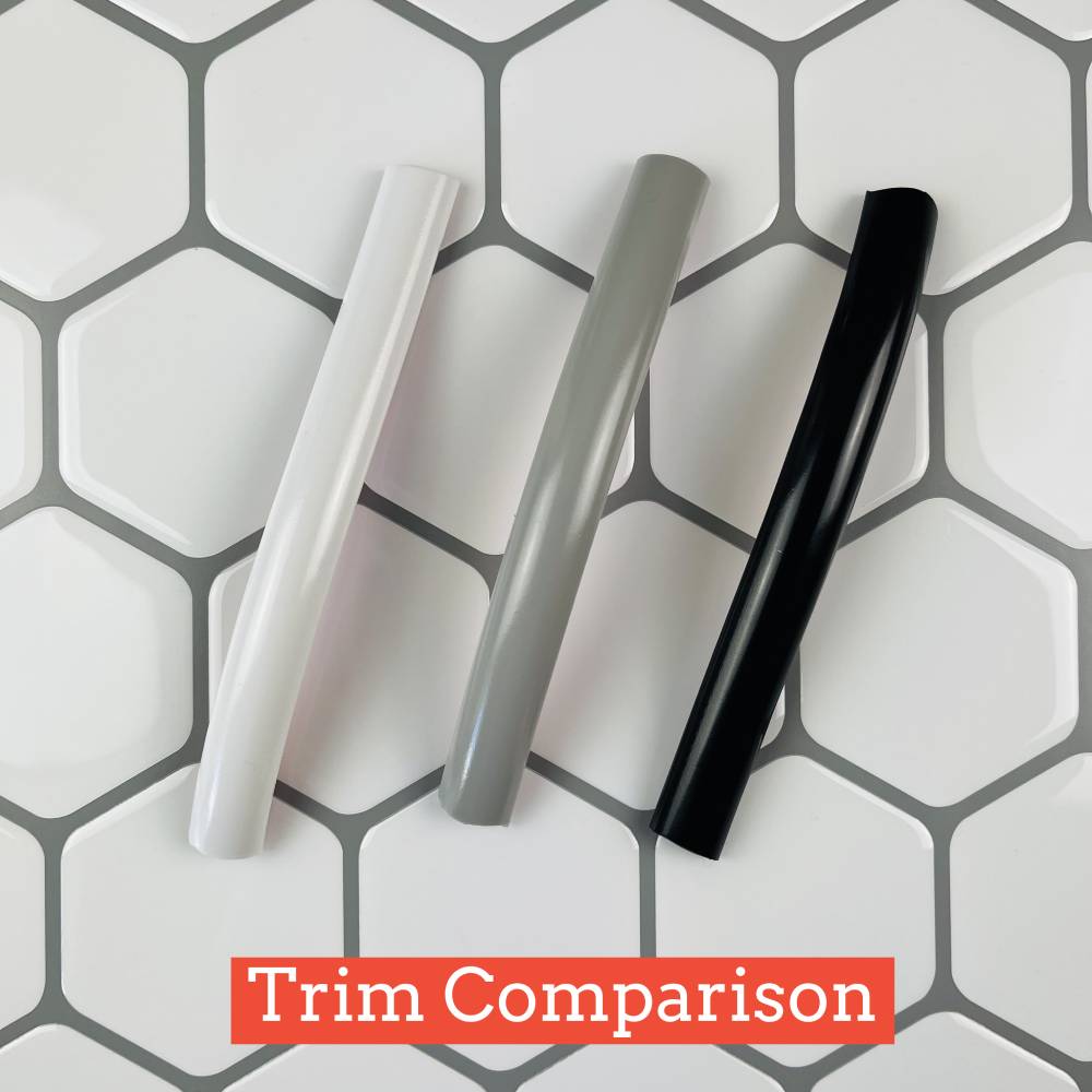 Honeycomb Stick on Tile (White) - Sticky Tiles™ Australia