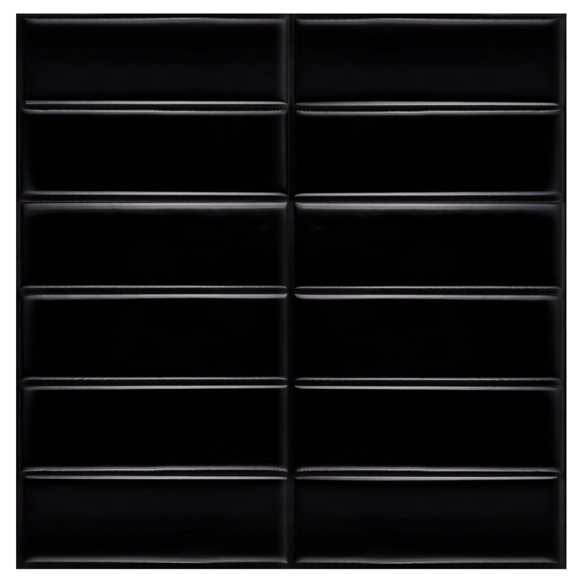 Kit Kat Stick on Tile (Black) - Sticky Tiles™ Australia