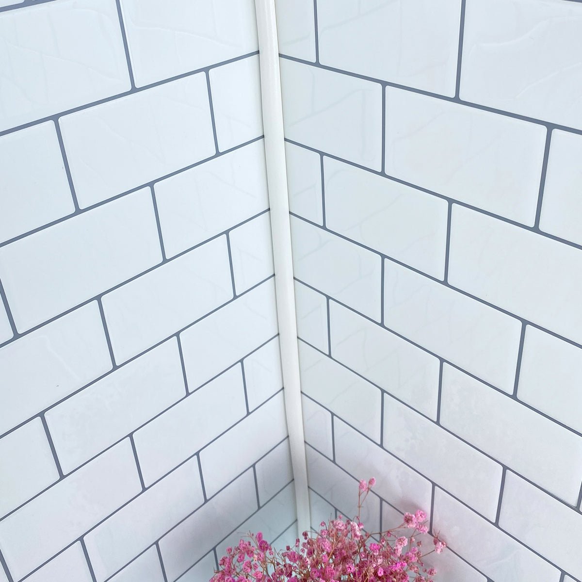 Stick on Trim (White) - Sticky Tiles™ Australia