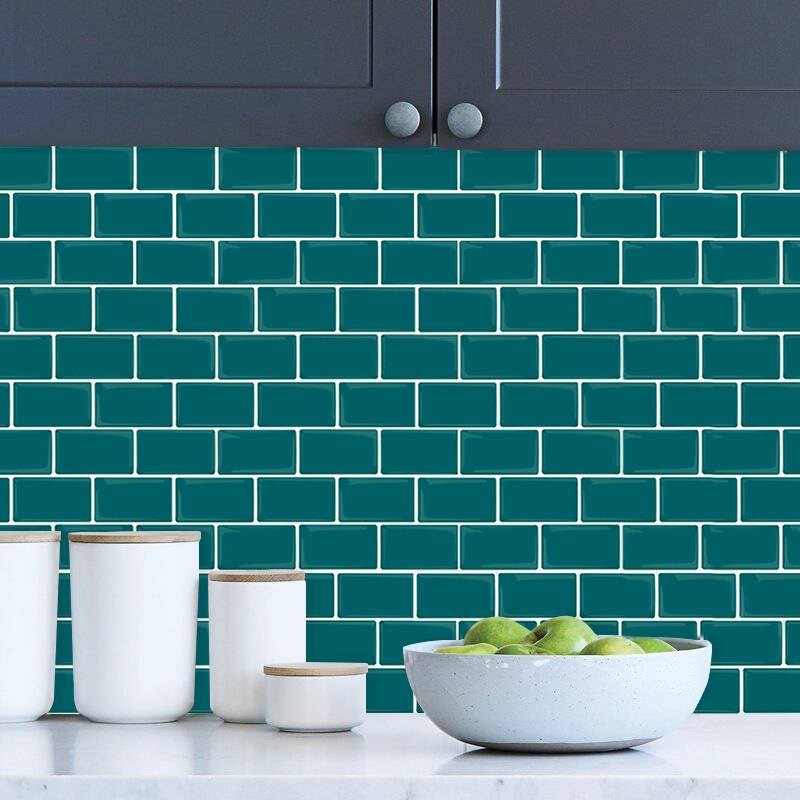 Subway Stick on Tile (Jade Green) - Sticky Tiles™ Australia