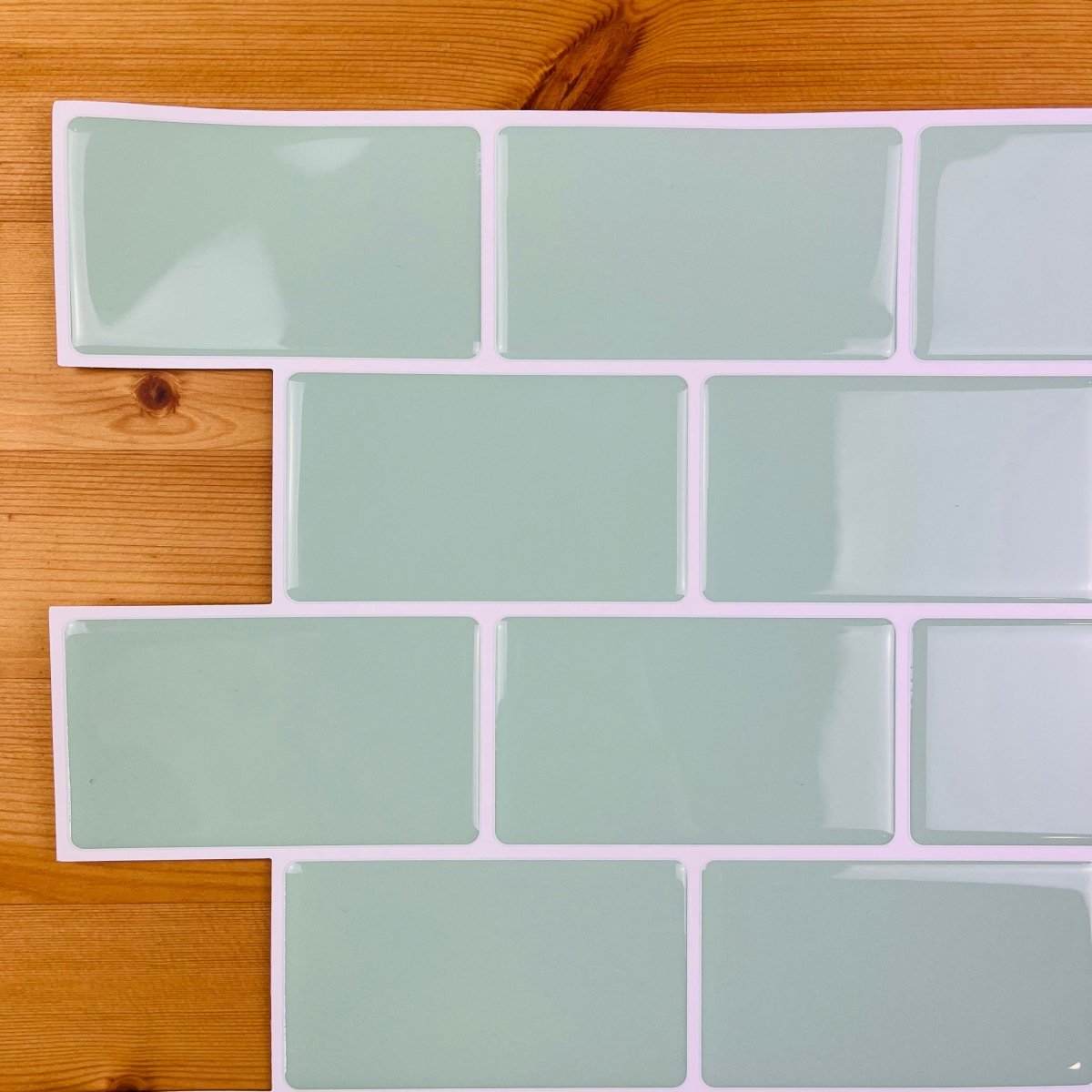 Subway Stick on Tile (Mint Green) - Sticky Tiles™ Australia