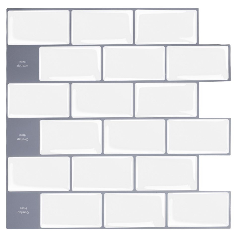 Subway Stick on Tile (White) - Sticky Tiles™ Australia