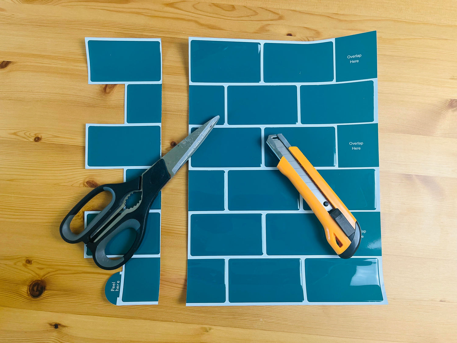 How Do You Cut/Trim Stick on Tiles? Sticky Tiles™ Australia