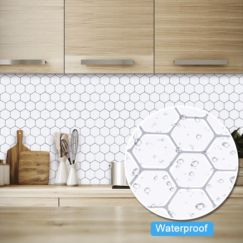 Honeycomb Stick on Tile (White)