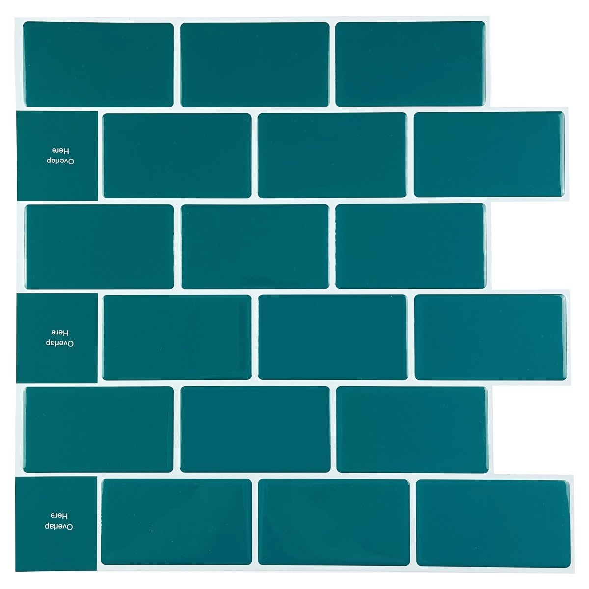 Subway Stick on Tile (Jade Green) - Sticky Tiles™ Australia